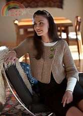 Transverse Cardigan by Ann Weaver