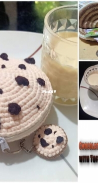 Chocolate Chip Cookie Coinpurse