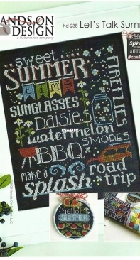 Hands On Design - Chalk Talk hd-238 Lets Talk Summer PCS + XSD