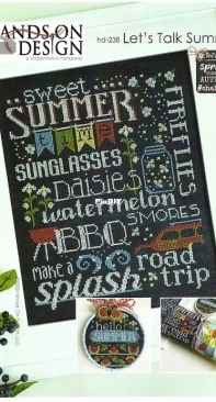 Hands On Design - Chalk Talk hd-238 Lets Talk Summer PCS + XSD