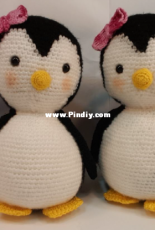 Amigurumi Arte em Crochê - Titia Cah - Carol Ferraz - Penguin - Portuguese