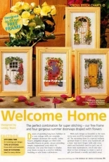 Welcome Home by Lesley Teare from The World of Cross Stitching TWOCS 61 XSD