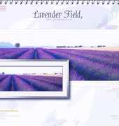 I Love CrossStitch ILCS PNR-004 Lavender Field XSD