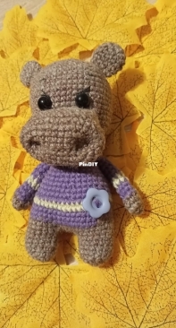 Crochet Hippopotamus