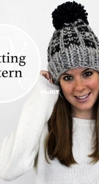 Easton Hat Knitting Pattern by Peony Knits