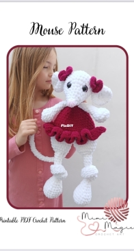 Mimi Magic Crochet Art - Monika Peshtani - Mouse