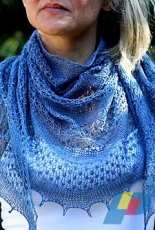 Kleks Shawl by Marlena Górska-English,Polish-Free