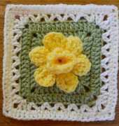 Daffodil Square by Linda Nelson   Daffodowndillies