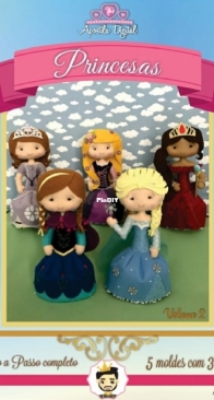 arTÊ-lie - Bruno Nascimento - Princesses Vol.2- Princesas Vol.2 - Portuguese
