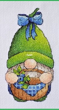 Gnome with a basket