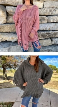Heart Hook Home - Ashlea Konecny - Lori Hooded Poncho - Free