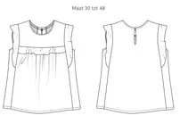 La Maison Victor - Crystal Top - Sizes 30-48 - French, Dutch