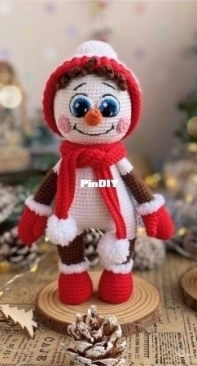 Sovushkin Mir Toys - Elena Ashlapova - Snowman
