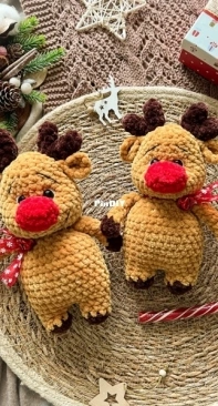 Amigurumi By Ana - Anastasiya Budaeva - Christmas Deer