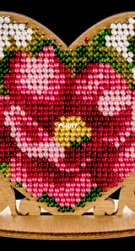 Wonderland Crafts - FLK-106 - Poppy Heart