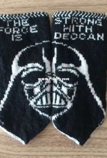 The dark side mitten