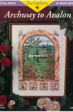 Just CrossStitch 2210 - Archway to Avalon by. Marie Barber