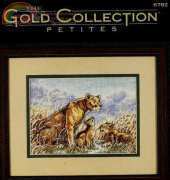 Dimensions - The Gold Collection Petites 6782 Lion & Cubs