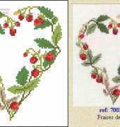 SFV Agnes G -Collection Les petits Coeurs botaniques - fraises de bois