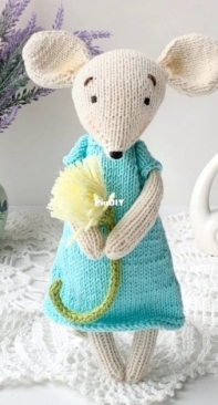 Funny Rabbit Toys - Daria Toys - Mishuta Shop - Alena / Daria Konurkina - Spring Mouse
