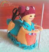 Diana Yashnikova - Needlework Helper Snail - Russian