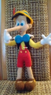 Pinocchio - needle felting
