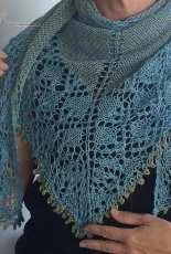 Latte e Miele Shawl by Ela Torrente