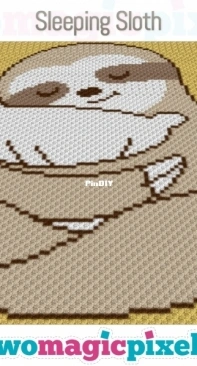 Two Magic Pixels - Sleeping Sloth
