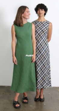 Alessi bias dress - Tessuti patterns
