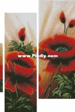 Alisena 1110 Poppies Panel XSD