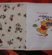 Protège carnet de santé pour la petite Victoire
