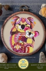 Awesome Pattern Studio 582 - Mandala Koala