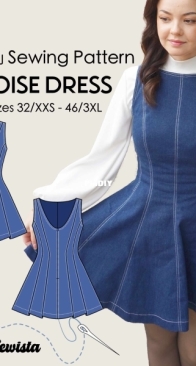 Kristina Sewista - Heloise Dress - Sizes XXS-3XL