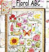 Design Works 2492 - Floral ABC