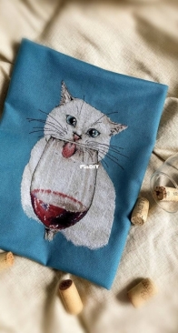 Fun sheep FS/23-040 Wine by Anastasiya Kravtsova