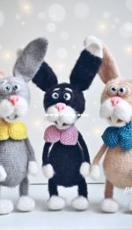 Petellka Toy - Tatyana Vysotskaya - Rabbit - Russian