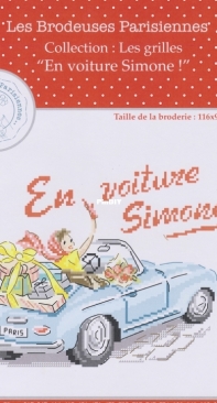 Les Brodeuses Parisiennes LBP - En Voiture Simone