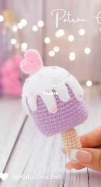 Kalu Crochet - Andry Pinzon - Popsicle amigurumi - Paleta amigurumi - Spanish - Free