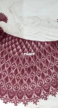 Osmanthus Shawl by Ellen Wright - Russian Translated