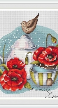 Poppies fairytale by Tamriko Lamaridze XSD