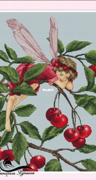 Cherry Fairy by Ekaterina Kutyina Kutina Екатерина Кутьина