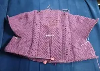 raspberry sweater