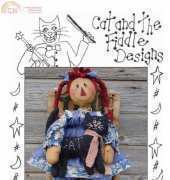 Cat and the Fiddle Designs CF 169 Pigtail Annie