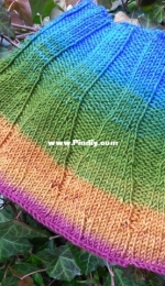 Diminishing Rib Cowl by MadScience Designs - Free