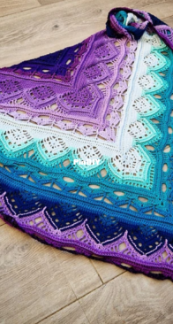 Red Teapot Atelier - Ines - Moroccan Mint Tea Shawl