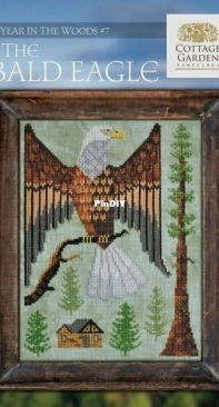 Cottage Garden Samplings - A Year in the Woods #7 - The Bald Eagle XSD