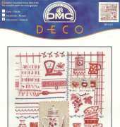 DMC BK1041 - Ma cuisine rouge façon couture