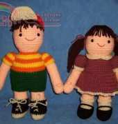 Amigurumi Kids By Darleen Findlay