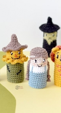 Elisas Crochet - Elisa Sartori - Dorothy Finger Puppet - Free