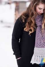 Winter Dreamer Scarf by Kalurah Hudson